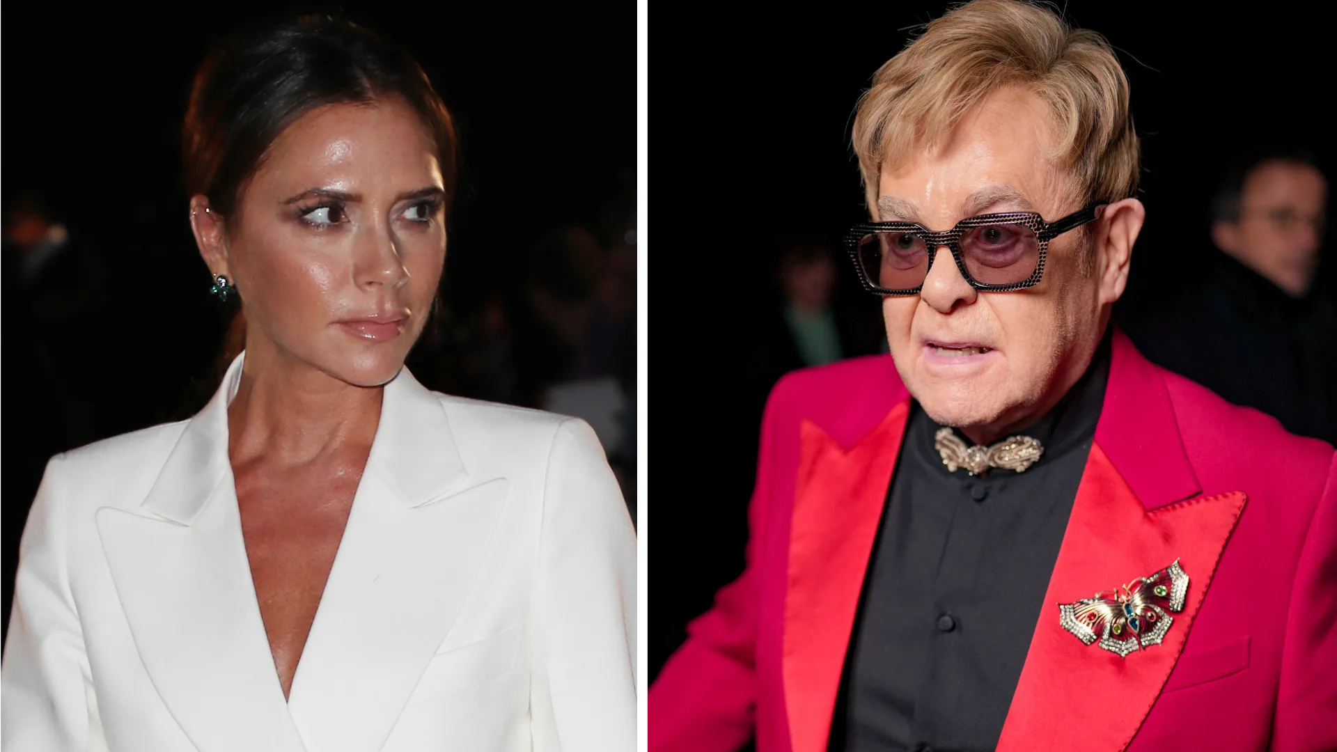 Victoria Beckham Elton John