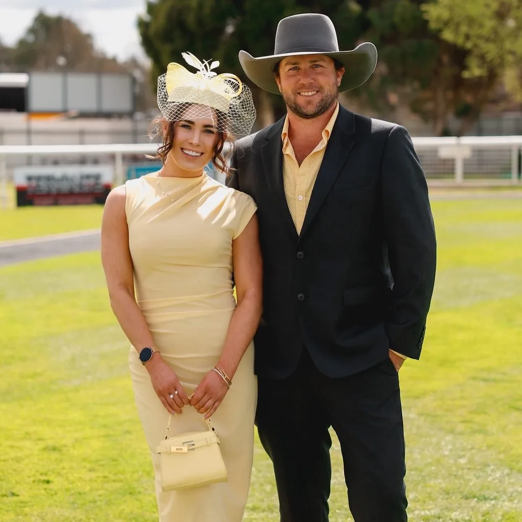 Farmer Todd and Daisy Lamb