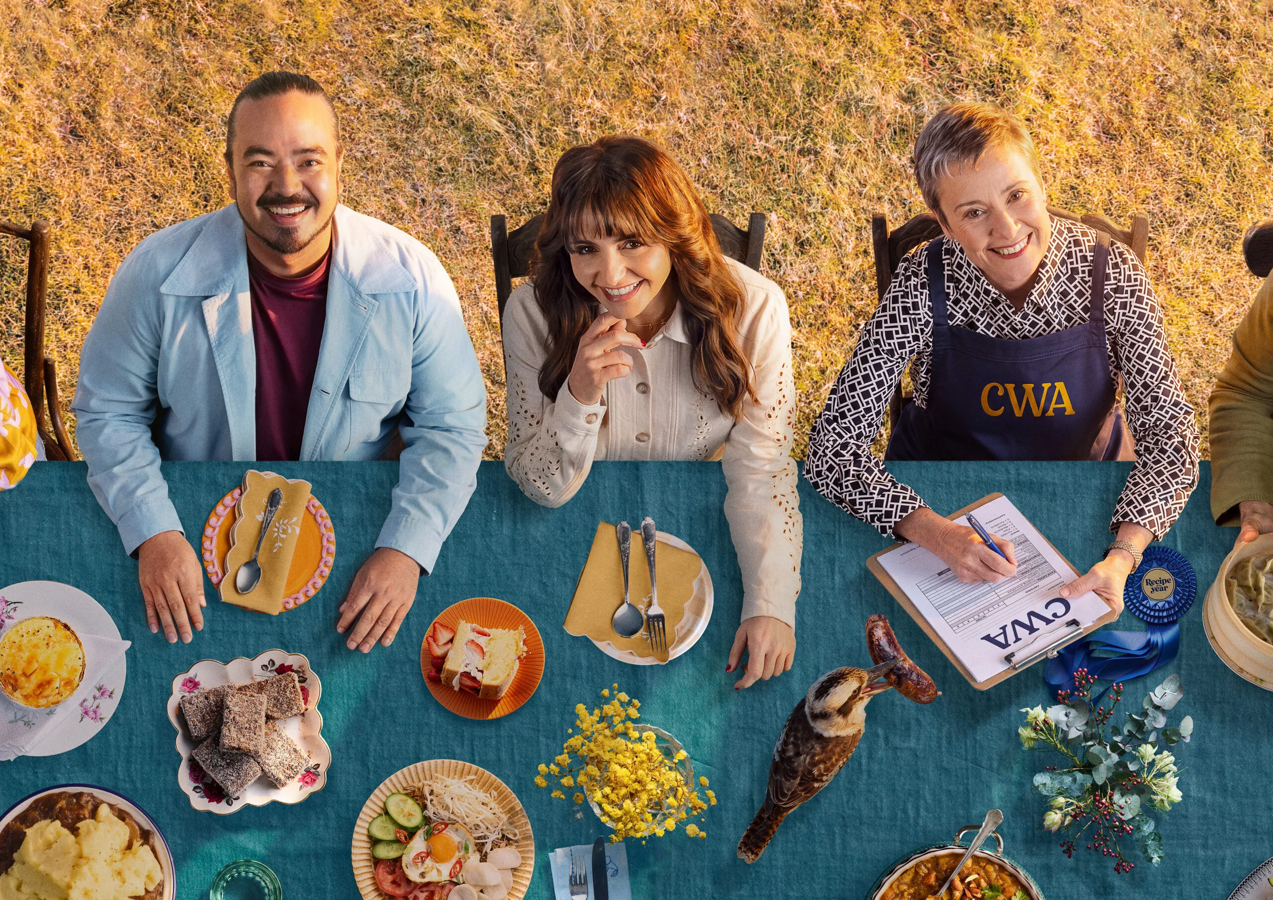 Adam Liaw, Pia Miranda, CWA judge