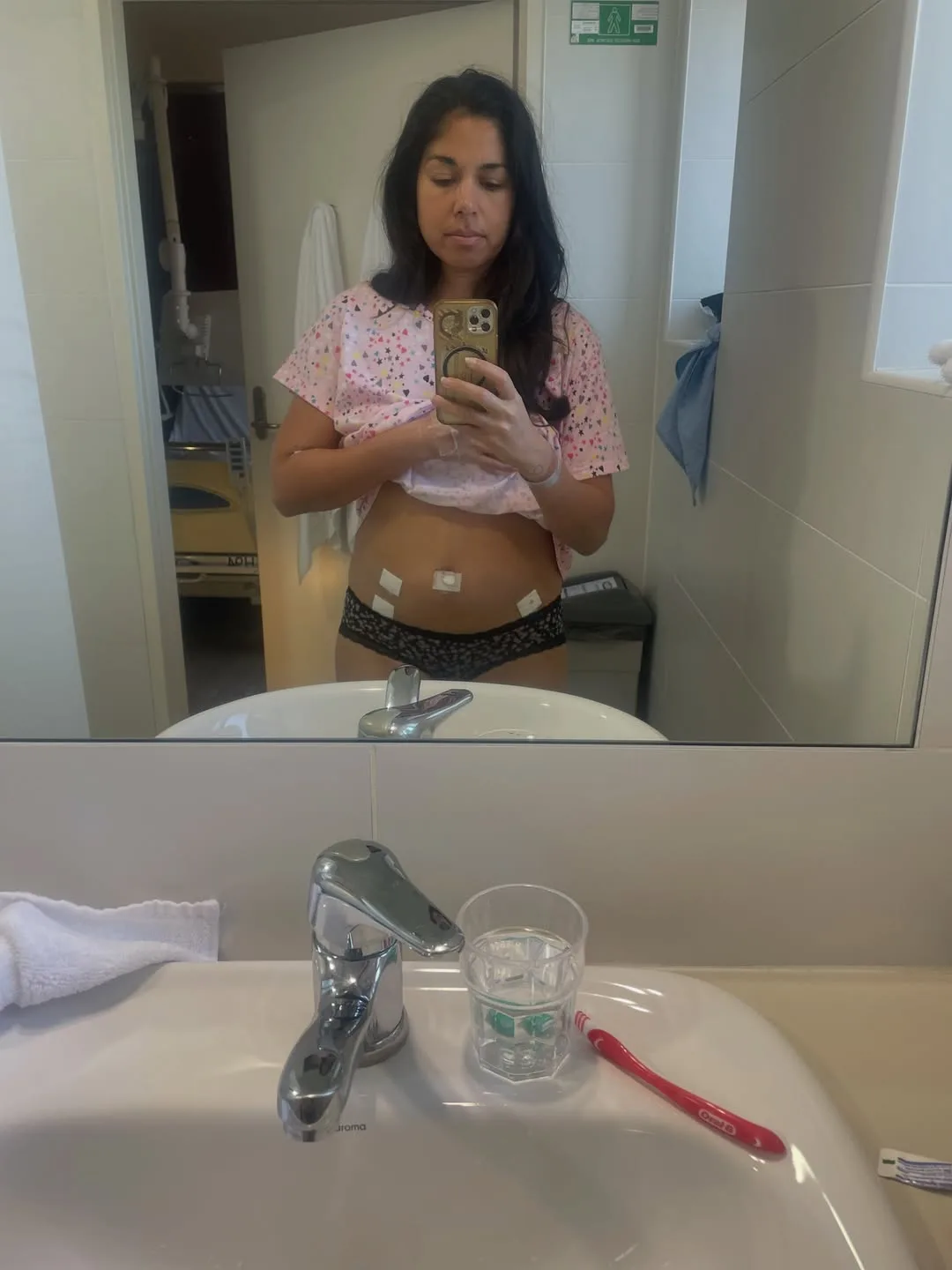 Sarah Roberts after surgery October 2026