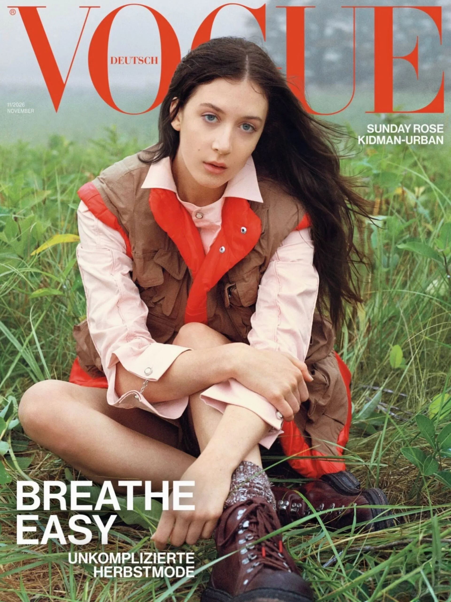 Sunday Rose Kidman Vogue magazine