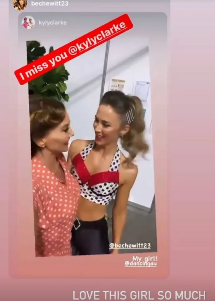 kyly clarke bec hewitt