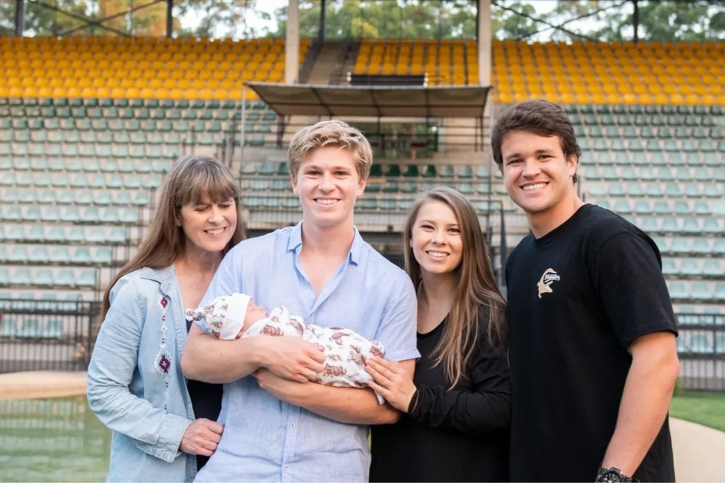 bindi irwin baby family