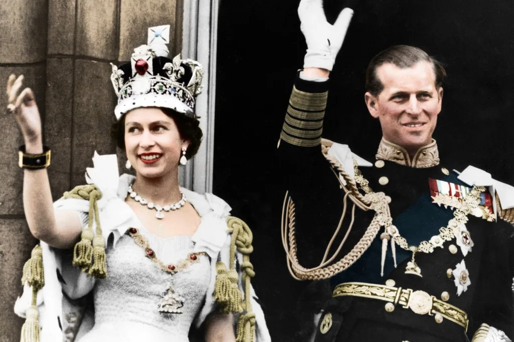 Queen Prince Philip young