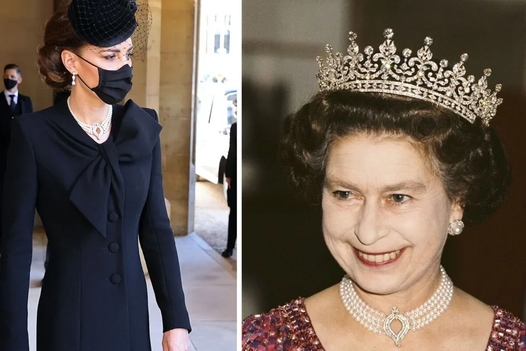 Kate Middleton Queen Elizabeth necklace