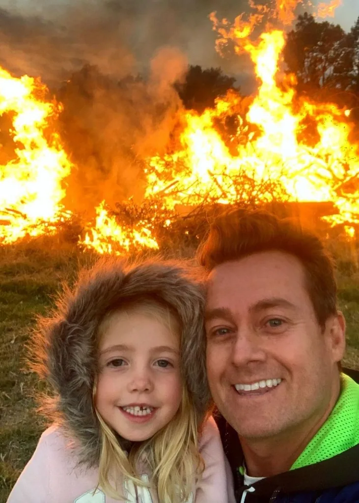 Grant Denyer daughter fire