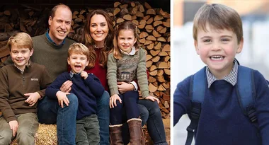 Three already! Prince Louis is all grown up in new official portrait