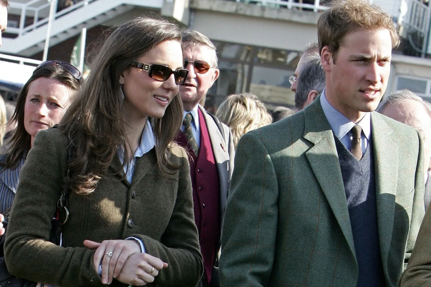 prince william kate middleton young