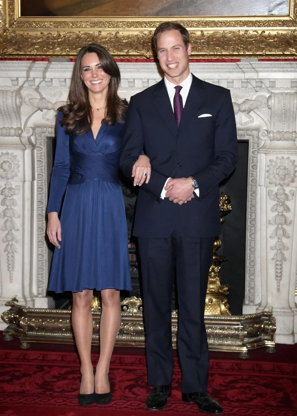 prince william kate middleton at their engagement photoshoot