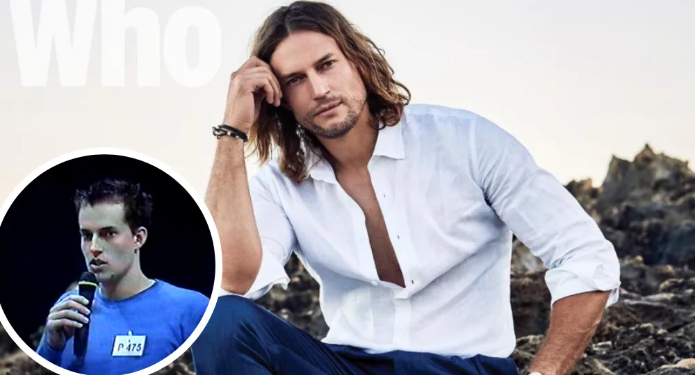 David Genat’s modelling career began on a reality show and the footage is GLORIOUS