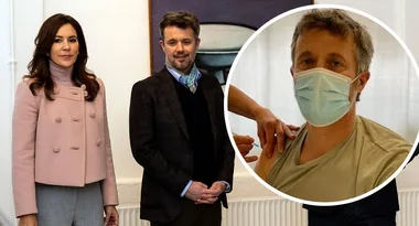 Prince Frederik gets his COVID jab