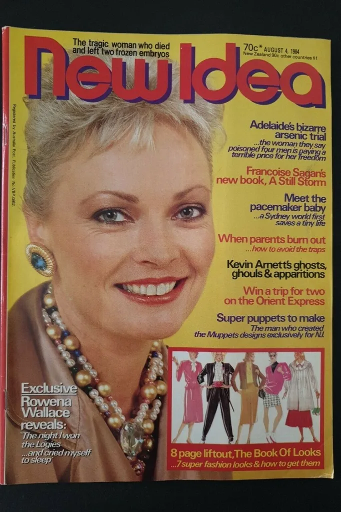 Rowena wallace New Idea