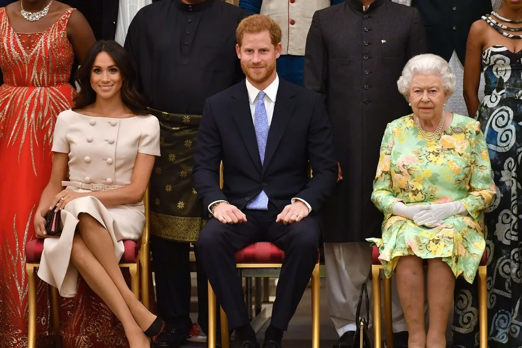 prince harry meghan markle queen