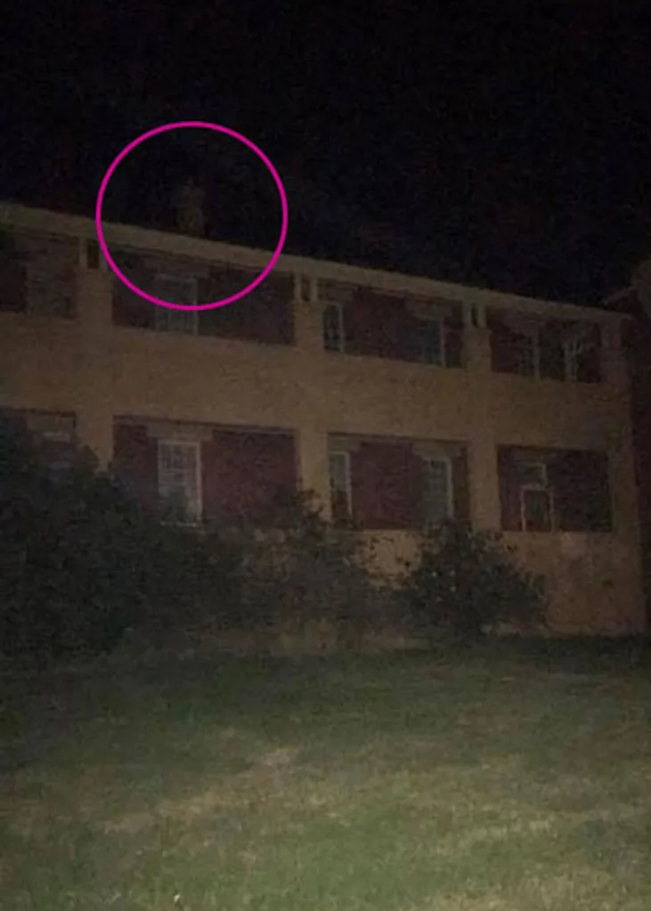 Eerie photo appears to be ghost of doomed patient on roof of Melbourne ...