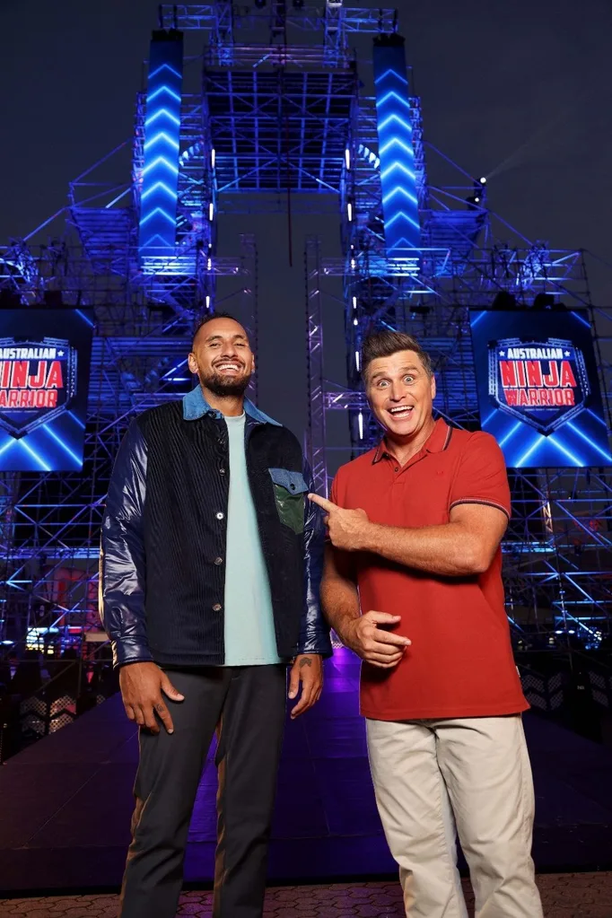 nick-kyrgios-shane-crawford-australian-ninja-warrior