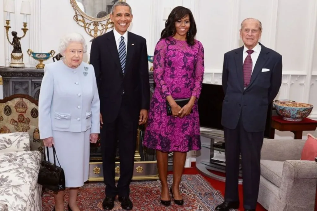 Queen Philip Obamas
