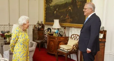 ScoMo’s embarrassing comment to the Queen