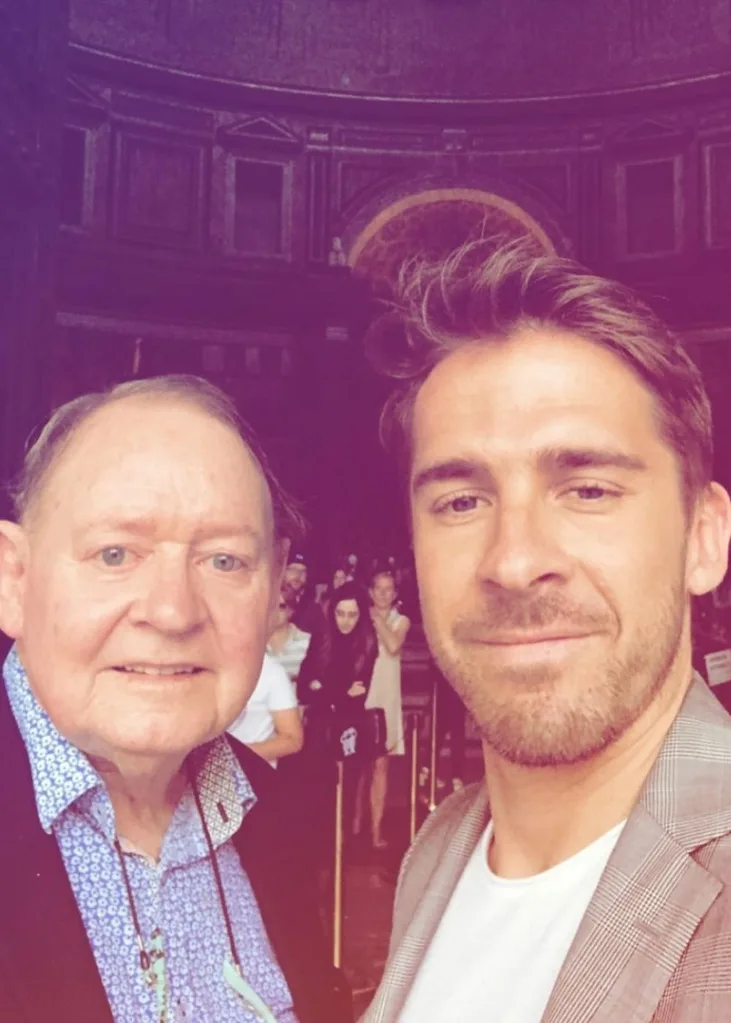 hugh sheridan dad denis