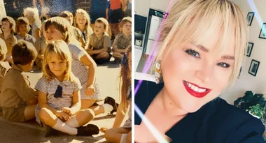 Yvie Jones looks unrecognisable in adorable throwback