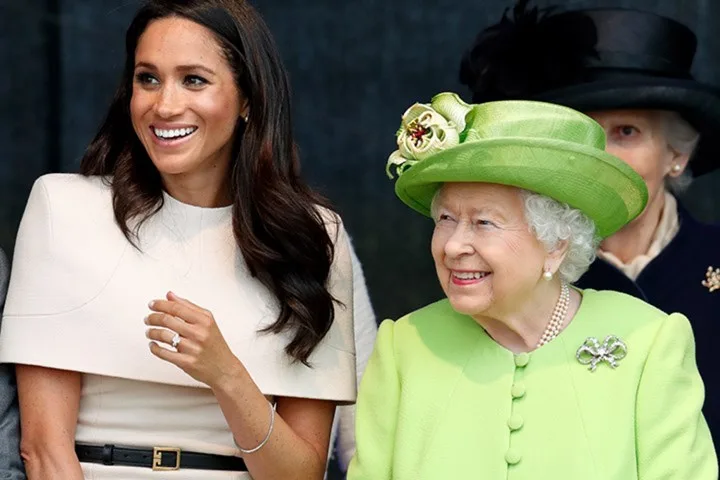 Meghan Markle and Queen Elizabeth