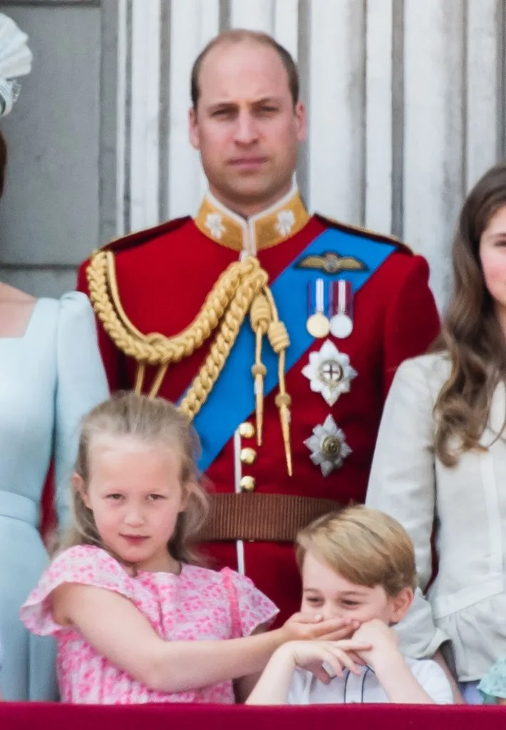 Savannah Phillips and Prince George