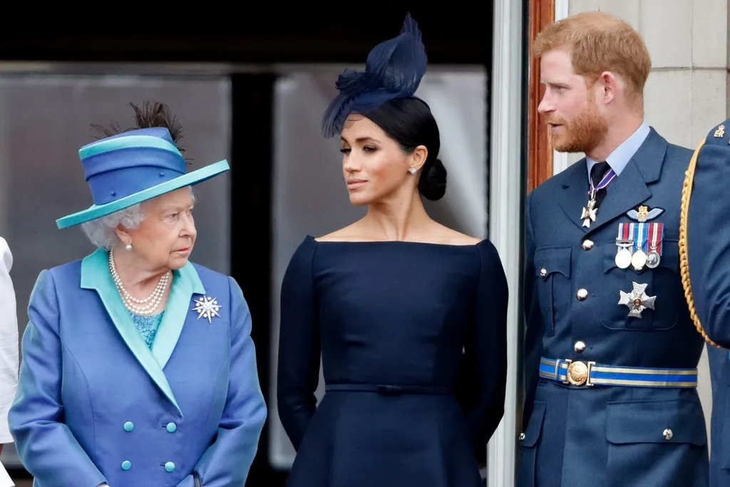 queen elizabeth meghan markle prince harry