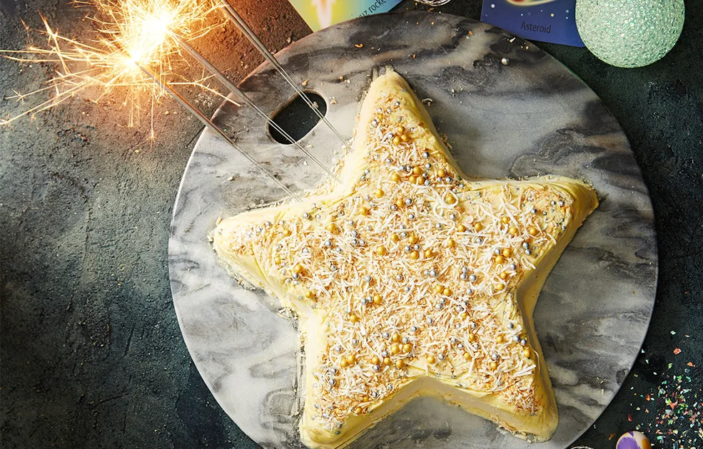 Shooting Star Ice-Cream Cake Recipe | New Idea