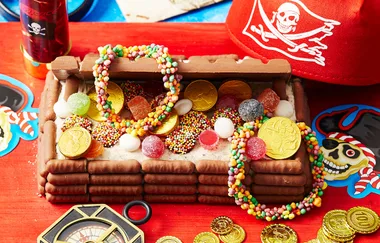 Treasure Chest Ice-Cream Cake