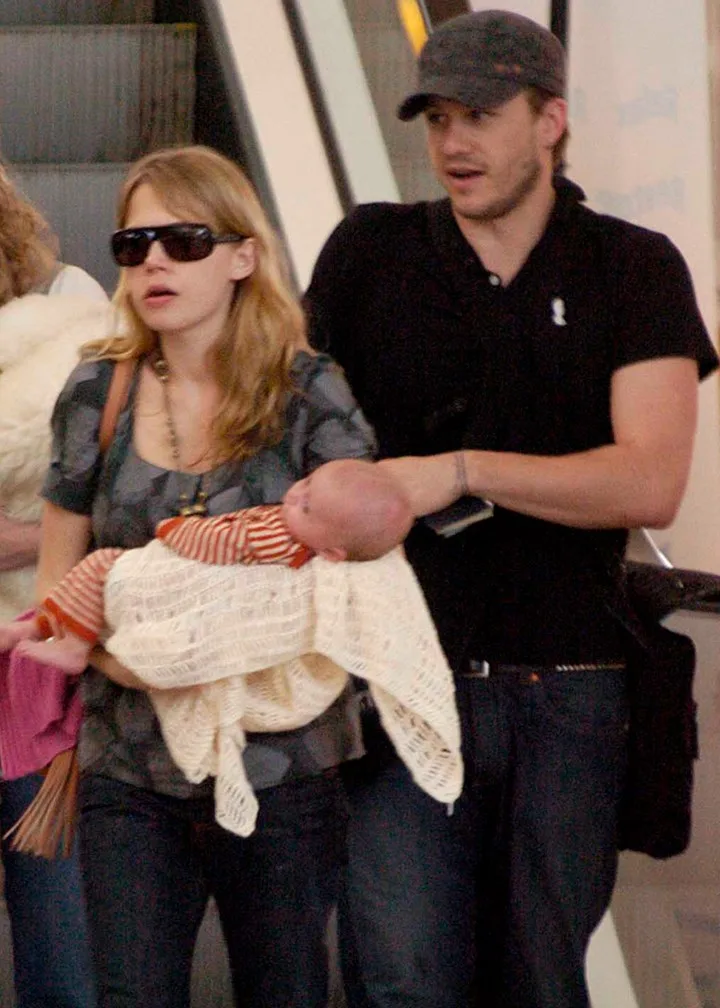 Heath Ledger Michelle Williams Matilda Ledger 