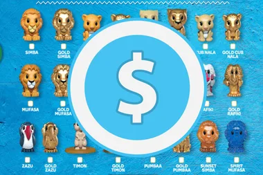 How much are your Lion King Ooshies worth?