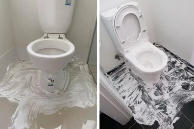 ‘It’s the new super cleaner!’ People are now cleaning their toilets with shaving cream
