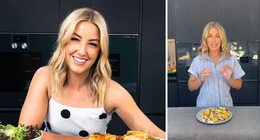 Jules Sebastian sends fans wild with corn rib air fryer recipe