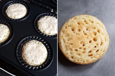 Kmart Pie Maker fans are now making CRUMPETS in the $29 gadget – and they look better than ones from the shop!