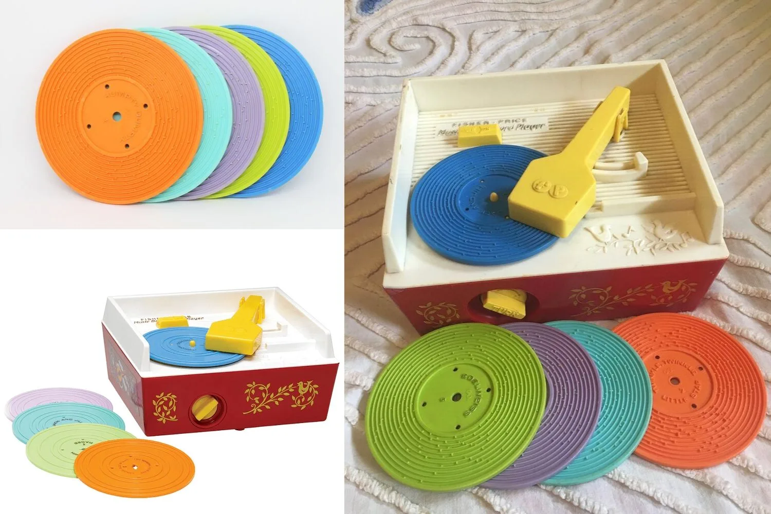 Fisher price record player vintage on sale