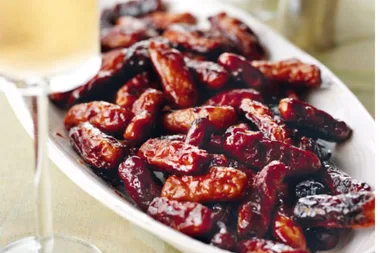 Nigella’s 4-ingredient Sticky Christmas Cocktail Sausage recipe will be the best thing you see today!