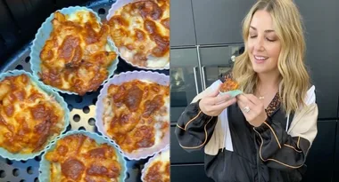 Jules Sebastian sends fans into a frenzy with new ‘Bolognese Cupcakes’ in the air fryer