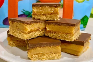 You can now make caramel slice in your air fryer so you’re welcome