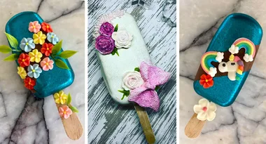 Quick and easy “popsicle” cake hacks kids will love!