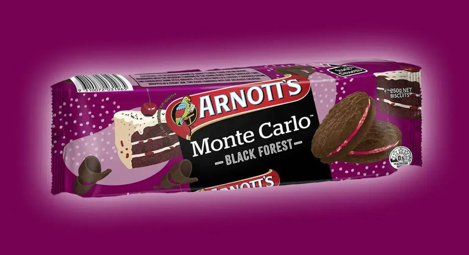 Arnotts release Shortbread Cream Tiramisu and Monte Carlo Black Forest ...