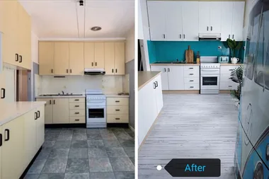 Kmart fan’s amazing kitchen makeover – all for just $58!