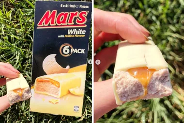 New! You can now buy White Chocolate Mars Bar Ice Creams in Australia!