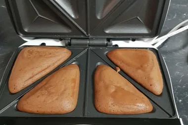 Forget the pie maker! Mums are now BAKING CAKES in the $7.50 Kmart SANDWICH PRESS!