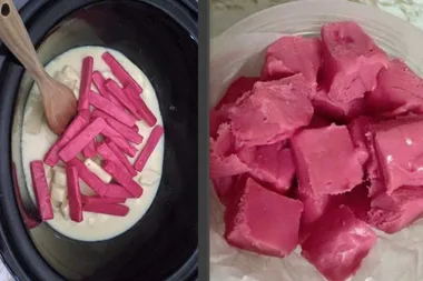 You can now make Redskin fudge in your slow cooker!