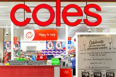 Millions of free Coles wine glasses left unclaimed