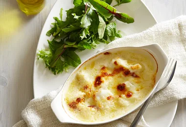 This creamy, buttery fish mornay is a tasty comfort dish
