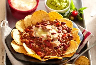 Easy Beef Nachos