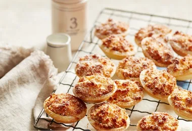 Coconut Jam Tarts