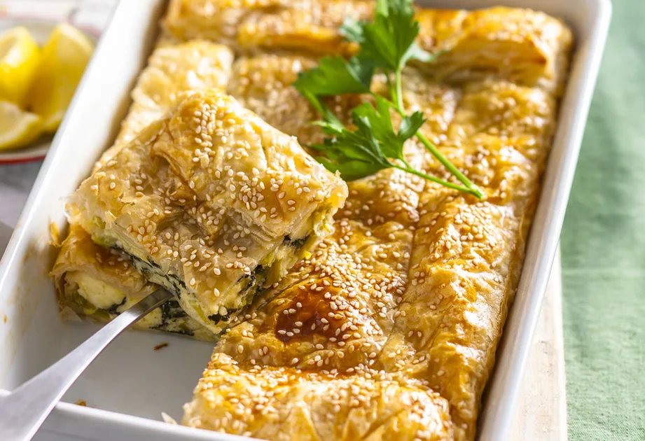 Spinach &amp; feta pie Recipe | New Idea
