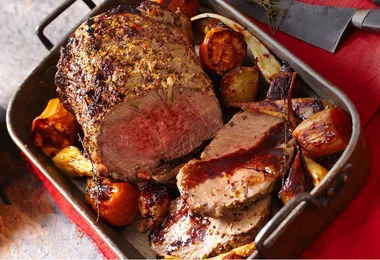 This Roast Scotch Fillet is elegant and simple – perfect for a dinner party