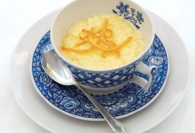 This simple creamy rice pudding makes a quick and easy dessert!